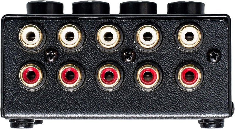 Rolls MX42 Stereo Mini Mixer - 4 Channel RCA Passive Mixer - Image 2